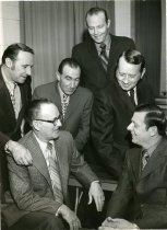 Mervin Davies and Five Unidentified Men